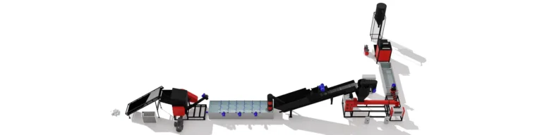 Plastic Film Recycling and Pelletizing Line